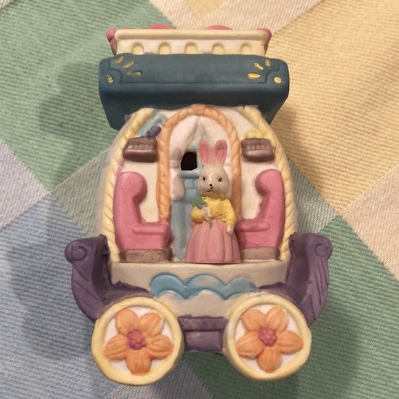 🌸NIB MIDWESTERN Home Products Porcelain Easter Train Set - Picture 5 of 13